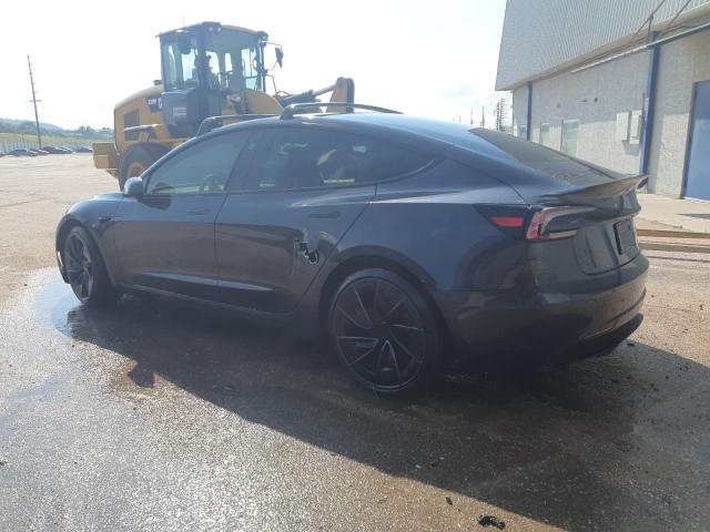 5YJ3E1ET5RF793785 - 2024 TESLA MODEL 3 Մոխրագույն լուսանկար 2
