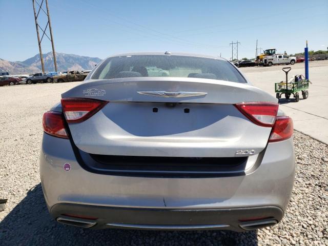 1C3CCCAG7GN118937 - 2016 CHRYSLER 200 LIMITED GRAY photo 6