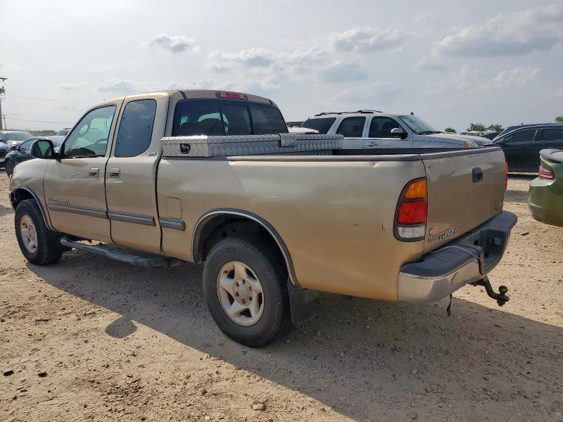 5TBRT34122S326183 - 2002 TOYOTA TUNDRA ACCESS CAB 金色 照片 2