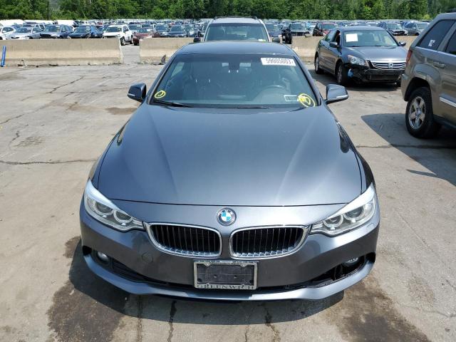 WBA3T1C5XEPS98554 - 2014 BMW 428 XI SULEV GRAY photo 5