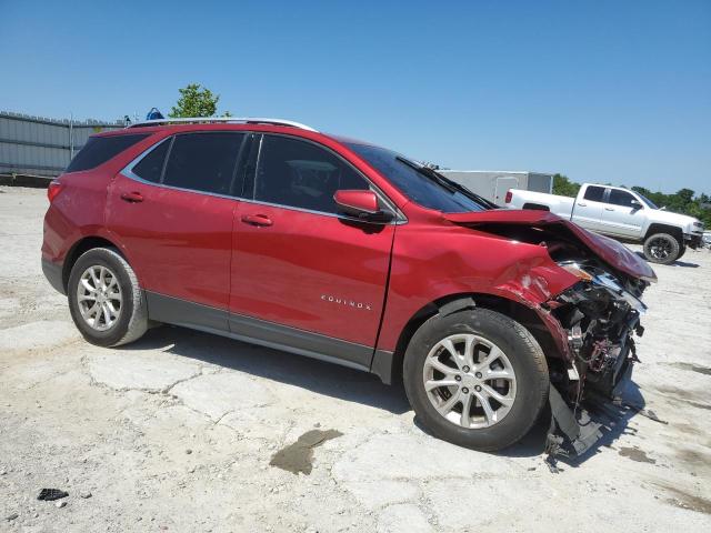 2GNAXJEV3J6115766 - 2018 CHEVROLET EQUINOX LT RED photo 4