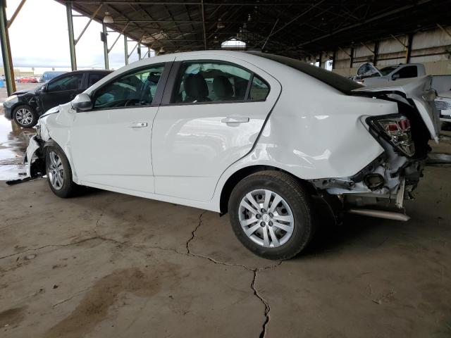 1G1JB5SH3H4178044 - 2017 CHEVROLET SONIC LS WHITE photo 2