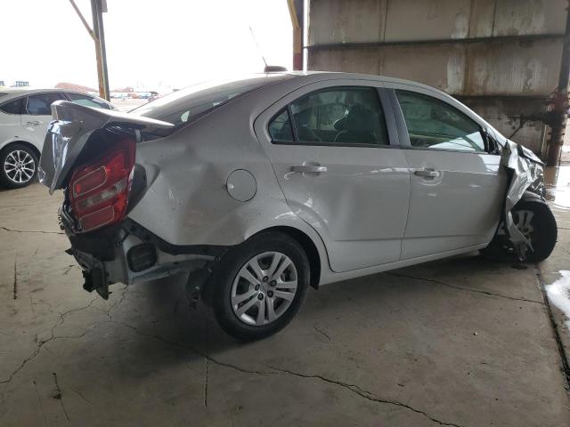 1G1JB5SH3H4178044 - 2017 CHEVROLET SONIC LS WHITE photo 3