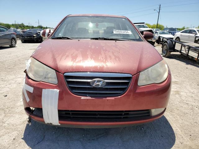 KMHDU46D88U331299 - 2008 HYUNDAI ELANTRA GLS RED photo 5