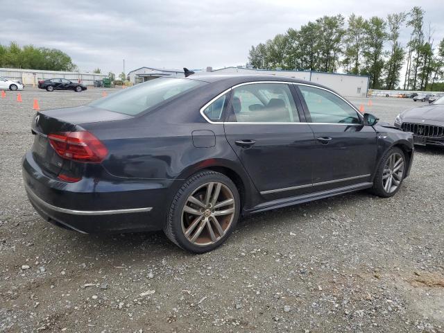 1VWDT7A31HC017388 - 2017 VOLKSWAGEN PASSAT R-LINE შავი ფოტო 3