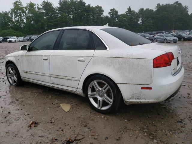 WAUDF78E17A025970 - 2007 AUDI A4 2.0T QUATTRO WHITE photo 2