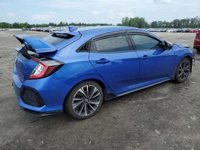 SHHFK7H43JU418106 - 2018 HONDA CIVIC SPORT 蓝色 照片 3