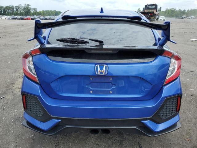 SHHFK7H43JU418106 - 2018 HONDA CIVIC SPORT 蓝色 照片 6