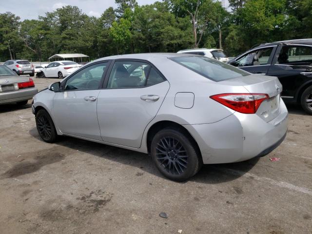 5YFBURHE7FP209042 - 2015 TOYOTA COROLLA L SILVER photo 2