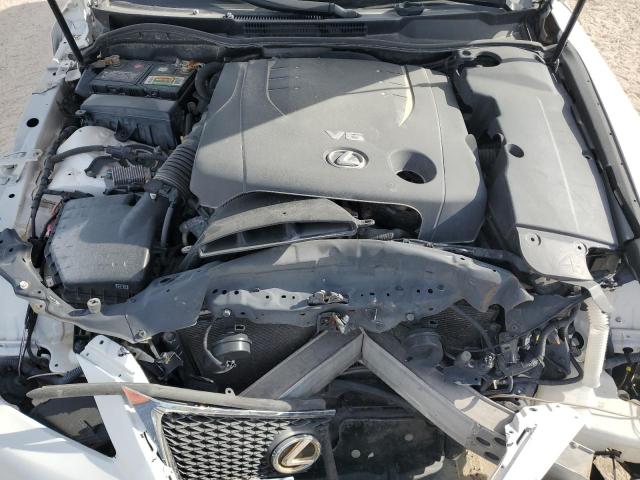 JTHBK262185053813 - 2008 LEXUS IS 250 WHITE photo 11