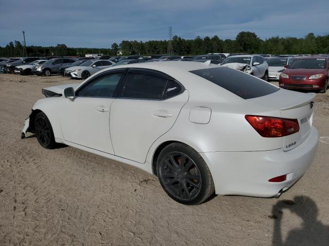 JTHBK262185053813 - 2008 LEXUS IS 250 WHITE photo 2