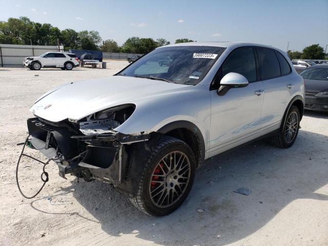 WP1AC2A23BLA85505 - 2011 PORSCHE CAYENNE TURBO SILVER photo 1