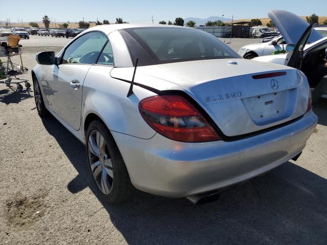 WDBWK58F29F192203 - 2009 MERCEDES-BENZ SLK 350 SILVER photo 2