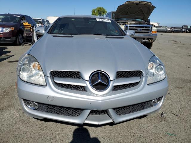 WDBWK58F29F192203 - 2009 MERCEDES-BENZ SLK 350 SILVER photo 5