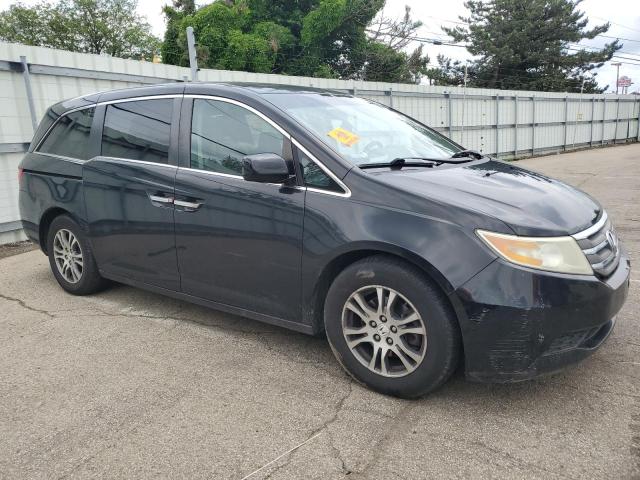 5FNRL5H65DB005755 - 2013 HONDA ODYSSEY EXL Siyah fotoğraf 4