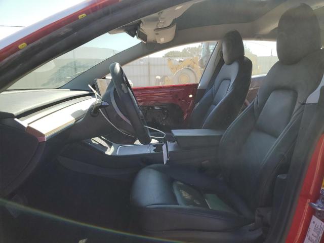 5YJ3E1EB5NF359965 - 2022 TESLA MODEL 3 RED photo 7