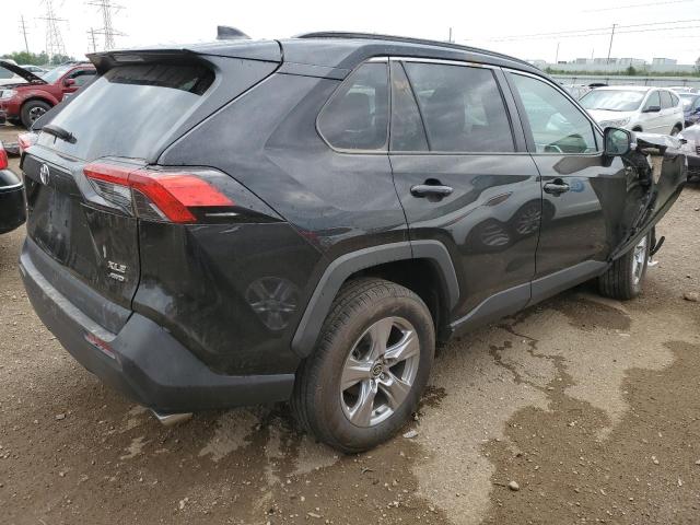 2T3P1RFV0NW286132 - 2022 TOYOTA RAV4 XLE BLACK photo 3