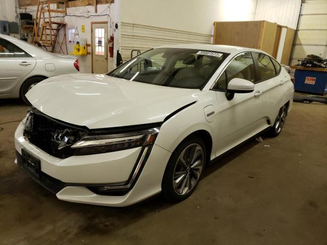 JHMZC5F31JC014582 - 2018 HONDA CLARITY TOURING WHITE photo 1