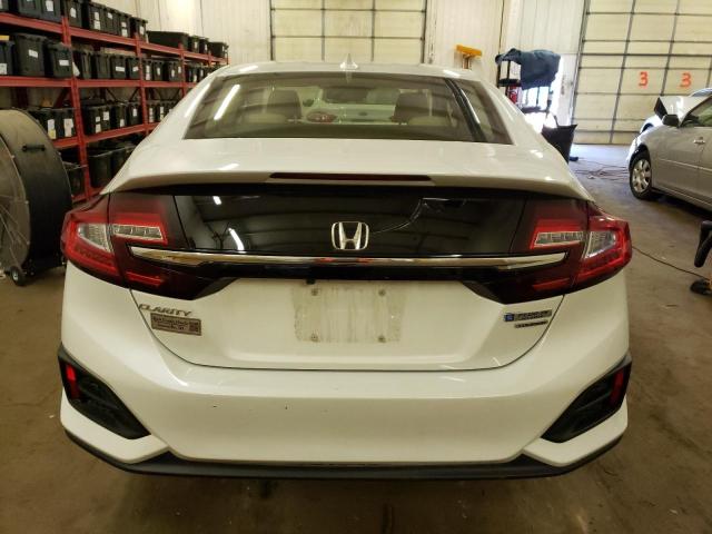 JHMZC5F31JC014582 - 2018 HONDA CLARITY TOURING WHITE photo 6