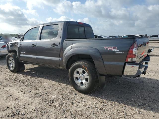 5TFJU4GN2BX012386 - 2011 TOYOTA TACOMA DOUBLE CAB PRERUNNER GRAY photo 2