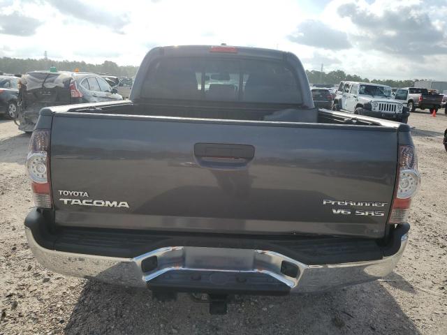 5TFJU4GN2BX012386 - 2011 TOYOTA TACOMA DOUBLE CAB PRERUNNER GRAY photo 6