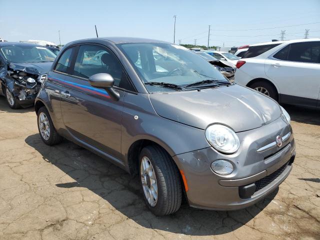 3C3CFFAR2CT237743 - 2012 FIAT 500 POP GRAY photo 4