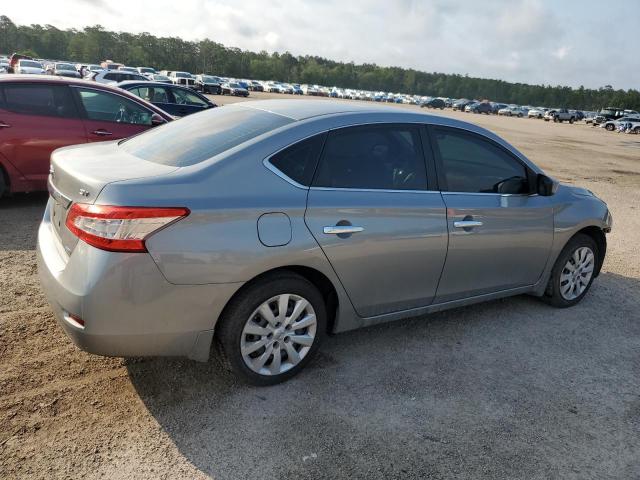 3N1AB7AP3EL632765 - 2014 NISSAN SENTRA S GRAY photo 3