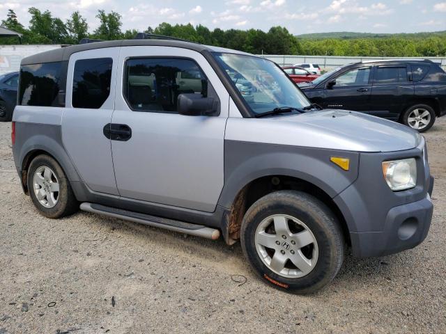 5J6YH28674L004996 - 2004 HONDA ELEMENT EX SILVER photo 4