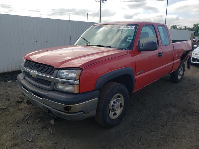 1GCGK29U43Z226021 - 2003 CHEVROLET SILVERADO K2500 RED photo 1