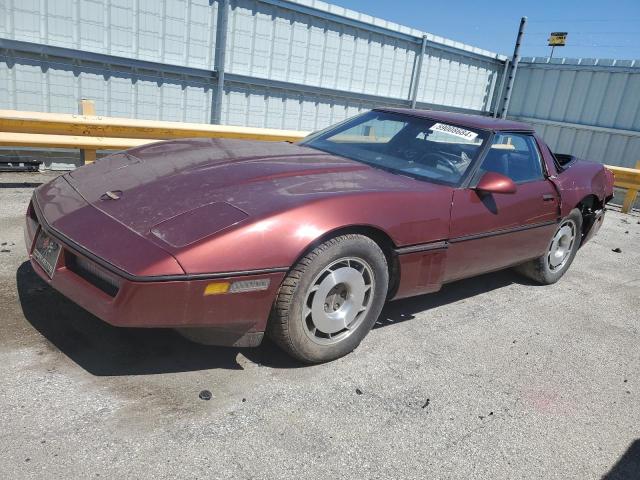 1G1YY2181H5116245 - 1987 CHEVROLET CORVETTE MAROON photo 1