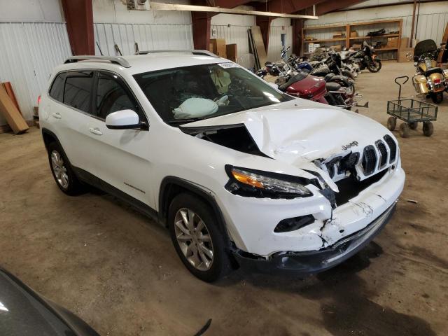 1C4PJMDS1FW615225 - 2015 JEEP CHEROKEE LIMITED WHITE photo 4