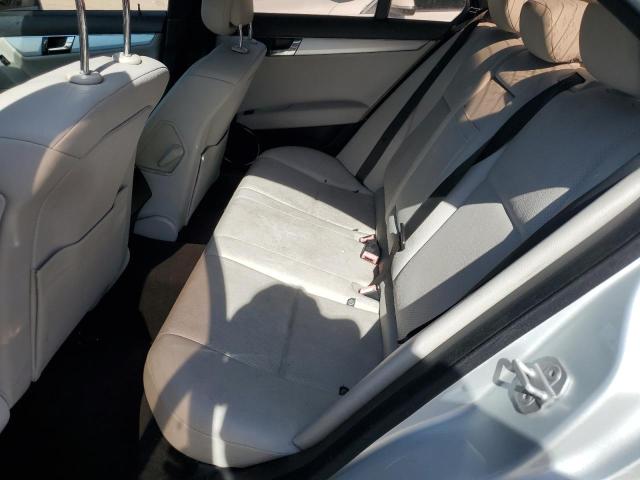 WDDGF5EB8BA435873 - 2011 MERCEDES-BENZ C 300 SILVER photo 10