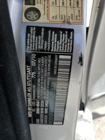 WDDGF5EB8BA435873 - 2011 MERCEDES-BENZ C 300 SILVER photo 12