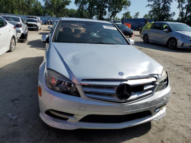 WDDGF5EB8BA435873 - 2011 MERCEDES-BENZ C 300 SILVER photo 5