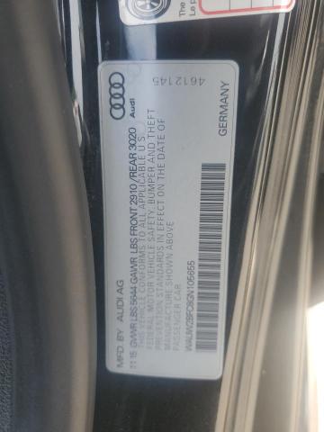 WAUW2BFC8GN105655 - 2016 AUDI S7 PRESTIGE BLACK photo 12