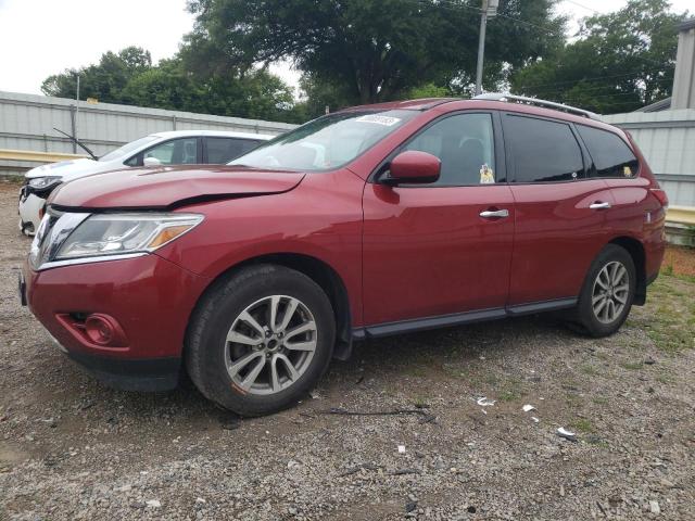 5N1AR2MM5GC614484 - 2016 NISSAN PATHFINDER S MAROON photo 1