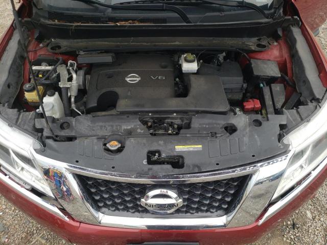 5N1AR2MM5GC614484 - 2016 NISSAN PATHFINDER S MAROON photo 12