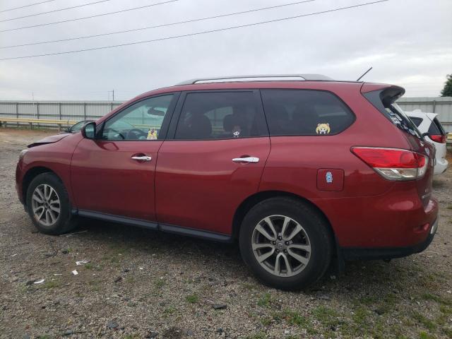 5N1AR2MM5GC614484 - 2016 NISSAN PATHFINDER S MAROON photo 2