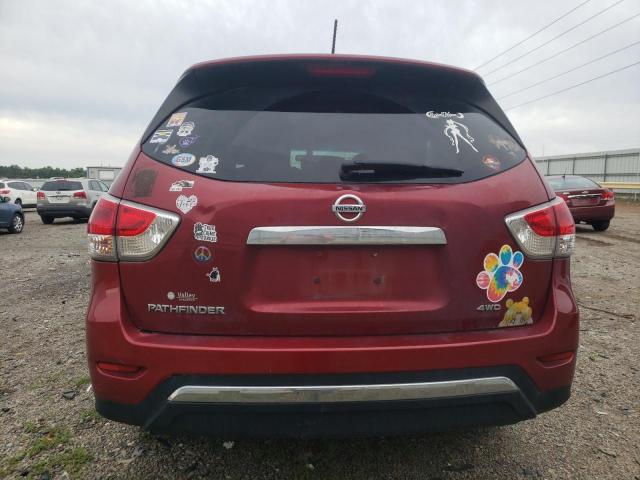 5N1AR2MM5GC614484 - 2016 NISSAN PATHFINDER S MAROON photo 6
