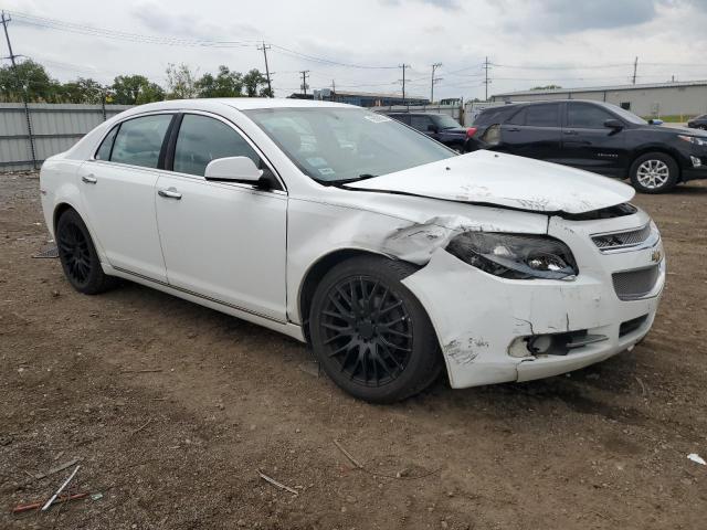 1G1ZE5EU9BF167824 - 2011 CHEVROLET MALIBU LTZ WHITE photo 4