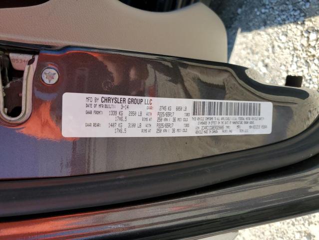 2C4RC1CG8ER329085 - 2014 CHRYSLER TOWN & COU TOURING L BLACK photo 14