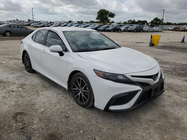 4T1T11AK3PU826548 - 2023 TOYOTA CAMRY SE NIGHT SHADE WHITE photo 4