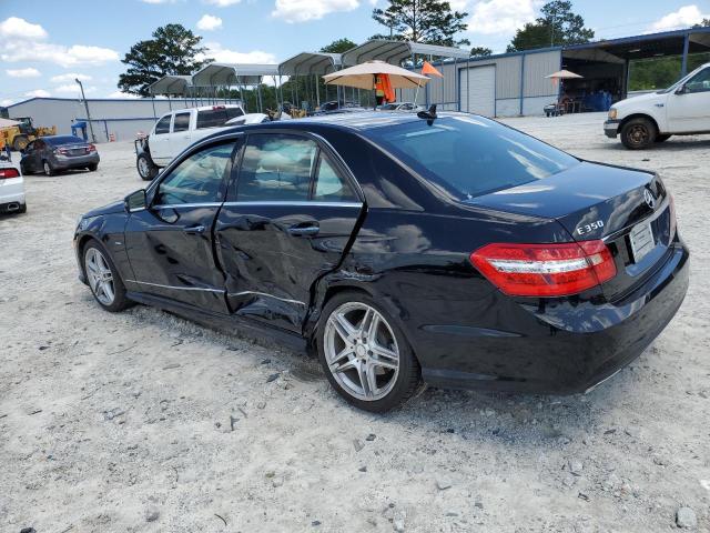 WDDHF5KB4CA535012 - 2012 MERCEDES-BENZ E 350 BLACK photo 2