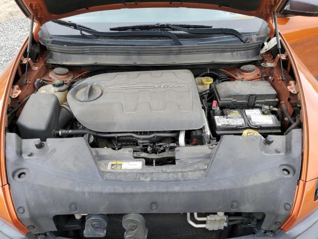 1C4PJMBS2GW255368 - 2016 JEEP CHEROKEE TRAILHAWK ORANGE photo 11