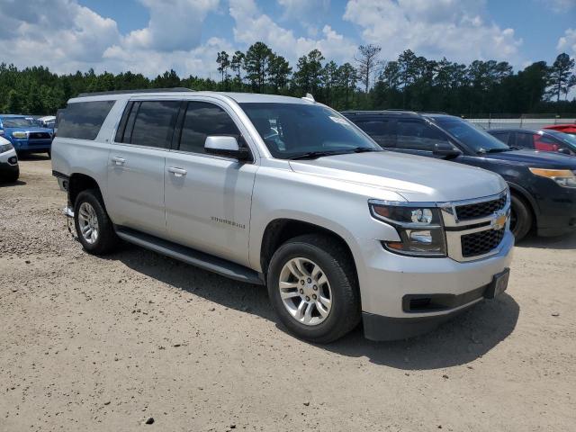 1GNSKHKC9JR270616 - 2018 CHEVROLET SUBURBAN K1500 LT SILVER photo 4