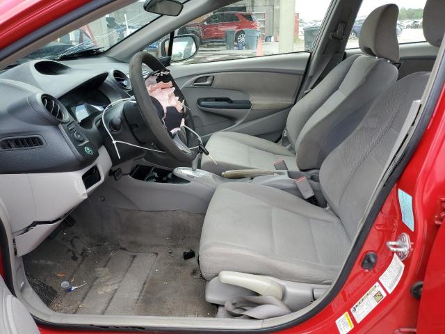 JHMZE2H33DS005060 - 2013 HONDA INSIGHT RED photo 7