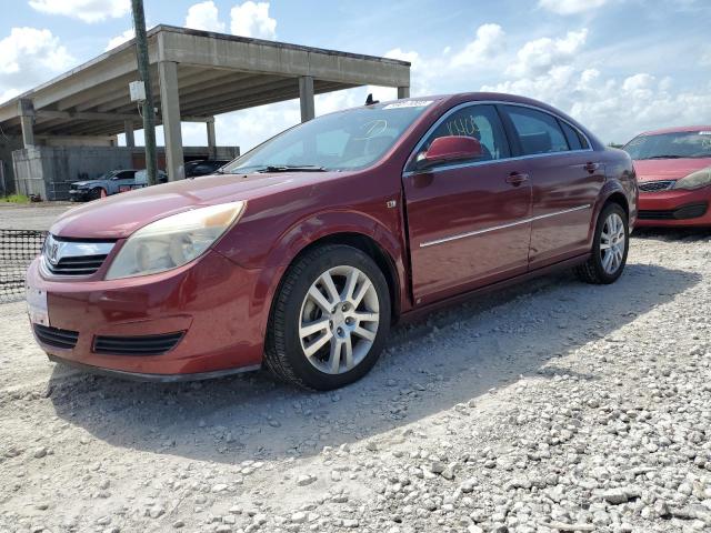 1G8ZS57NX8F143153 - 2008 SATURN AURA XE RED photo 1