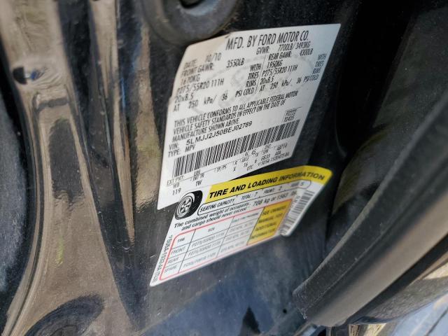 5LMJJ2J50BEJ02789 - 2011 LINCOLN NAVIGATOR შავი ფოტო 13