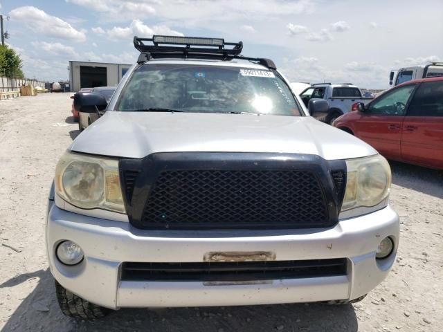 5TEJU62NX8Z507150 - 2008 TOYOTA TACOMA DOUBLE CAB PRERUNNER SILVER photo 5