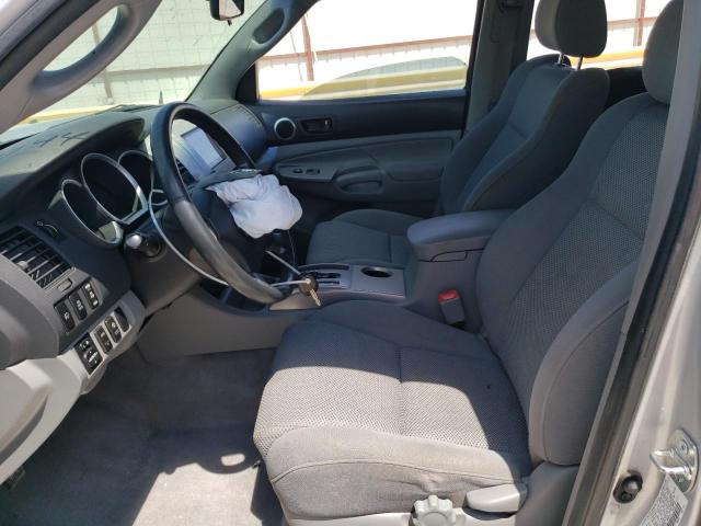 5TEJU62NX8Z507150 - 2008 TOYOTA TACOMA DOUBLE CAB PRERUNNER SILVER photo 7